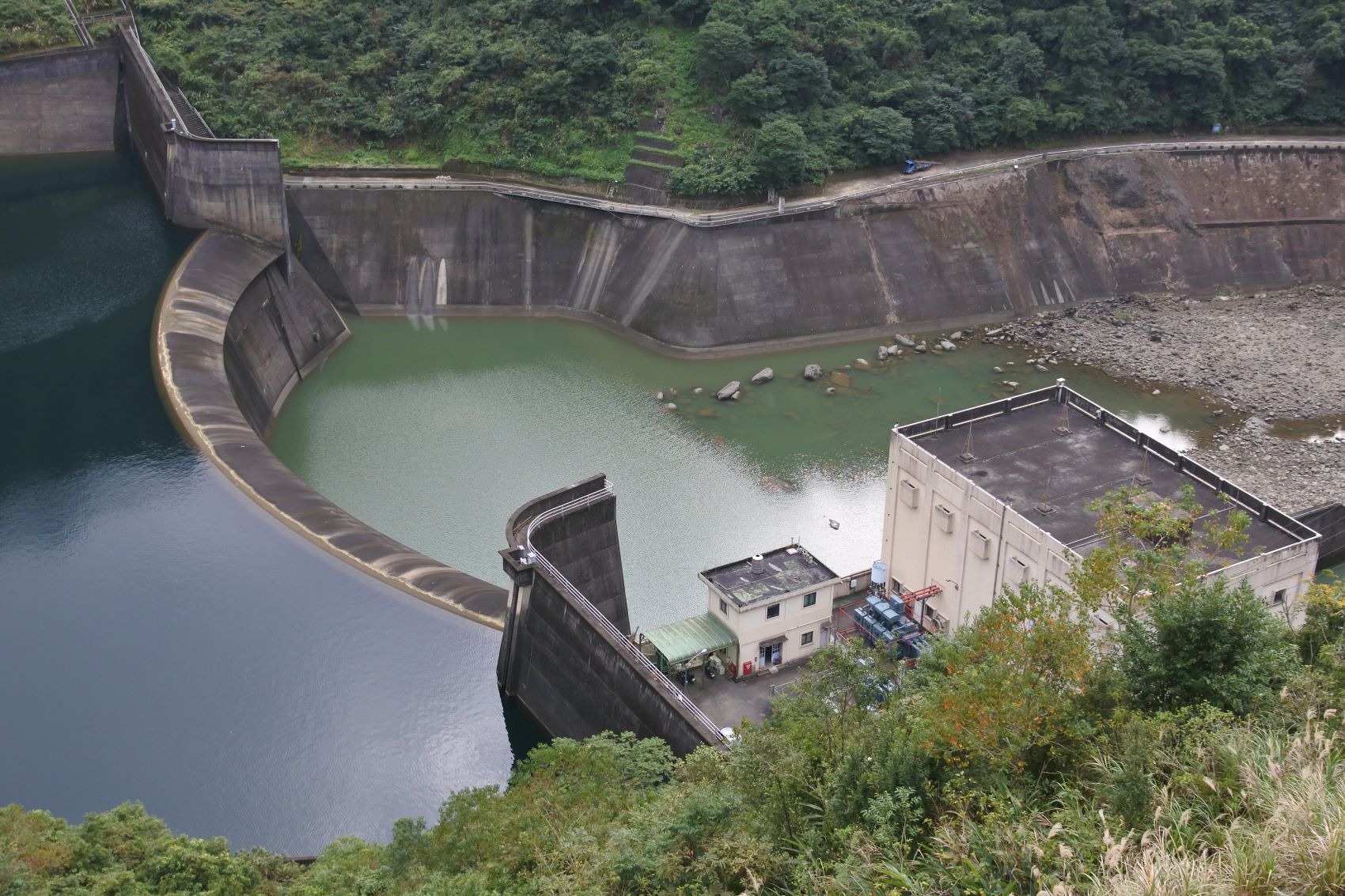 翡翠水庫之相關發電廠 與石碇千島湖