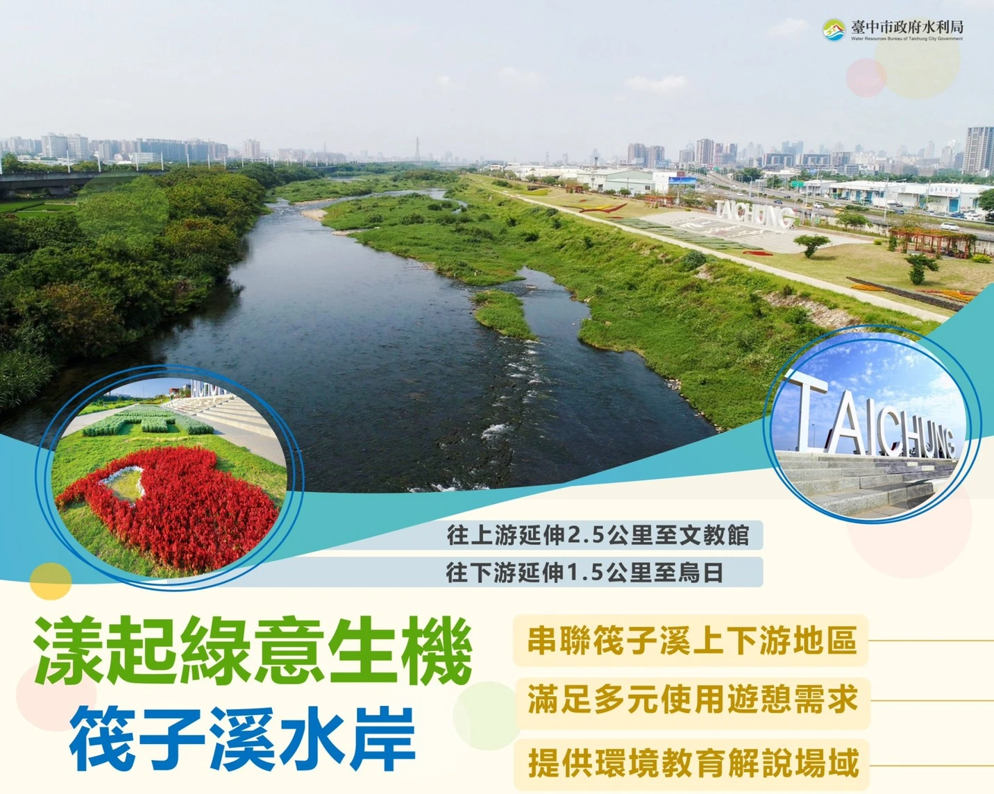 淨化城市山水 展現美麗台中 台中市政府水利局案件 (下)